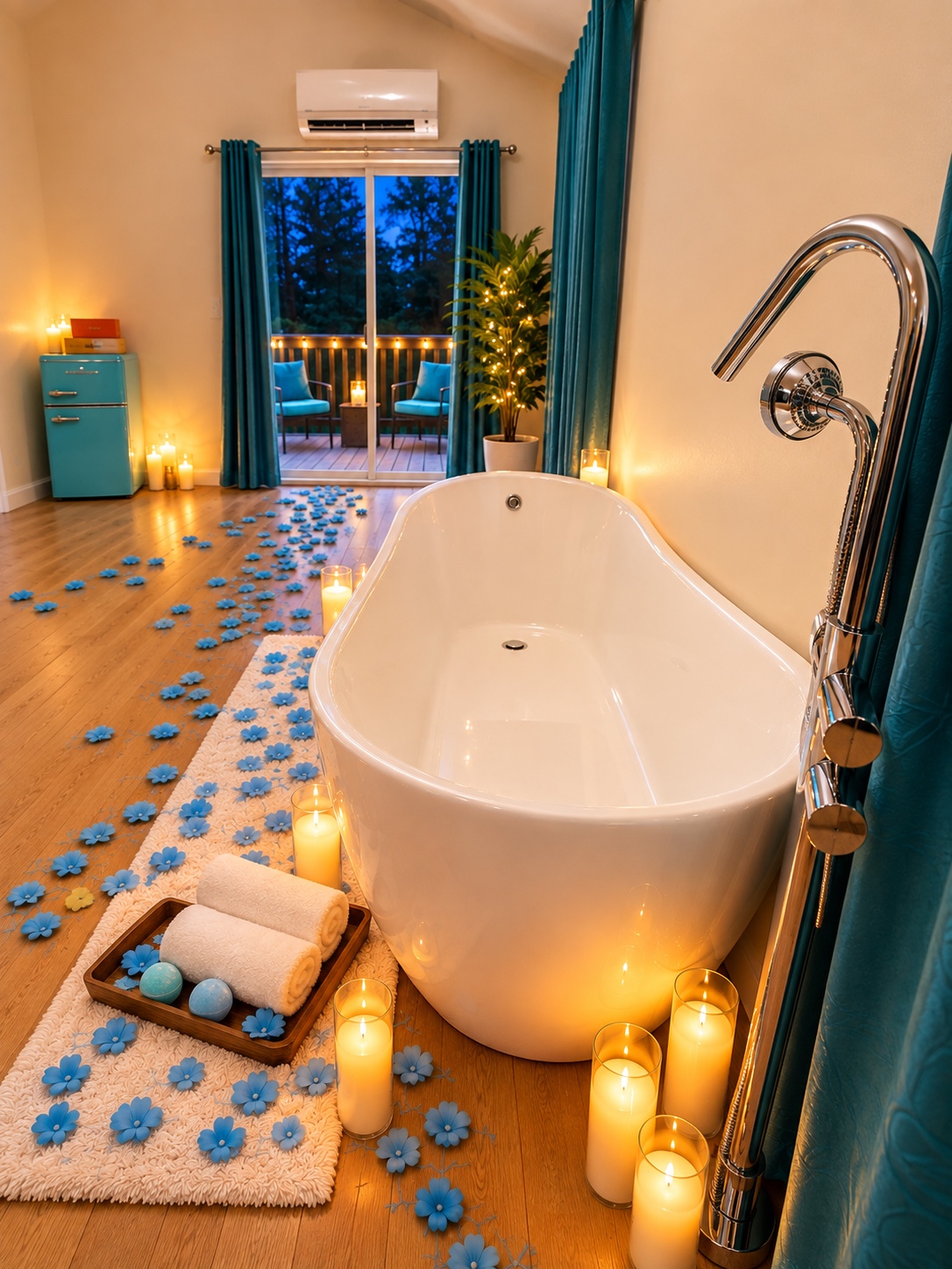 Pocono Dreams optional soaking tub experience